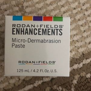 Rodman & Fields Microdermabrasion paste.